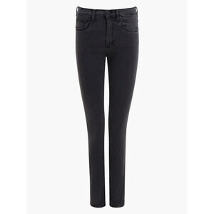 French Connection Soft Stretch Denim High Rise Skinny Charcoal Jeans size 10